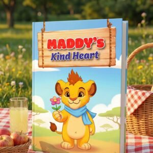 Cover illustration from the children’s book Maddy’s Kind Heart