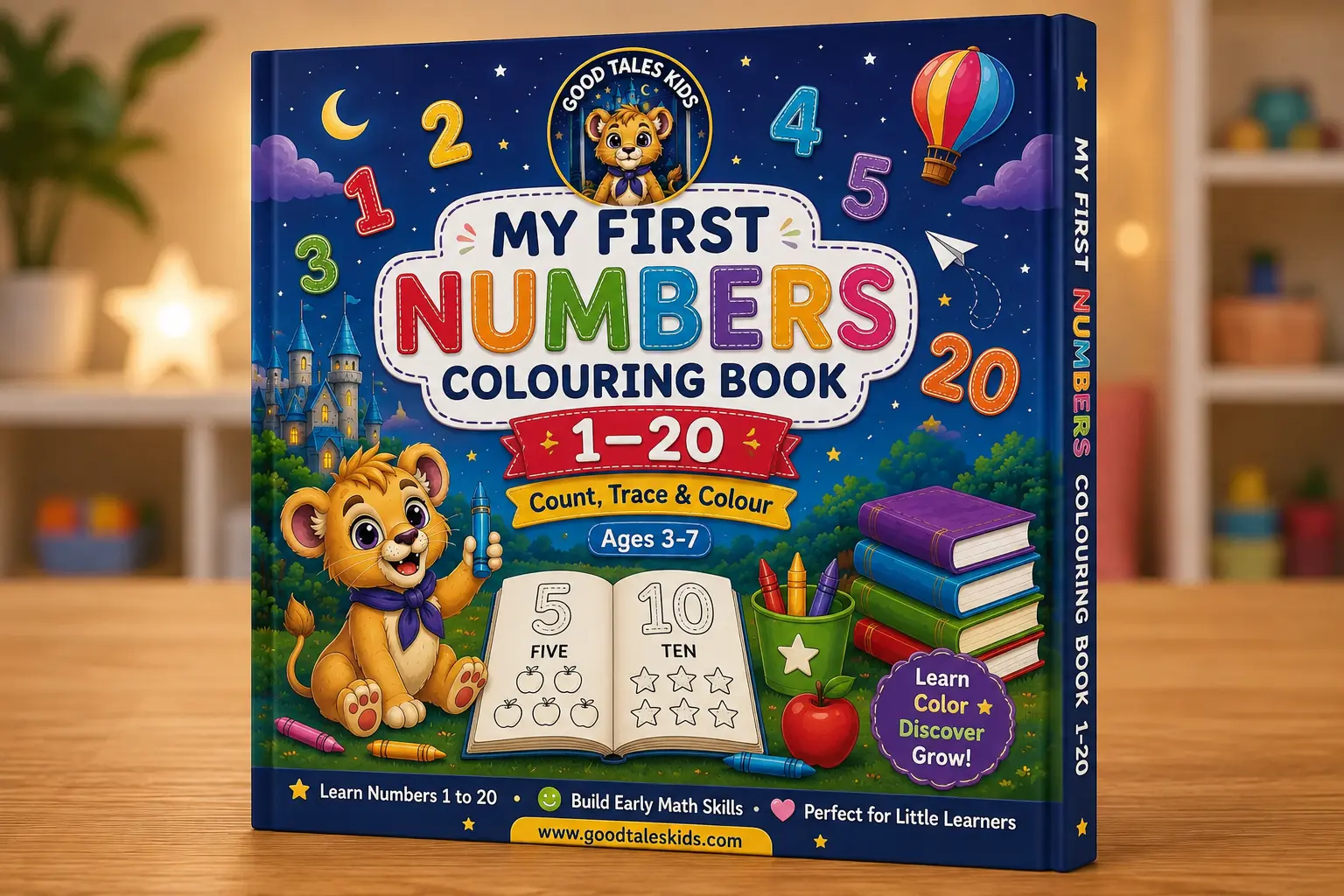 My First Numbers Colouring Book 1–20 - Image 4