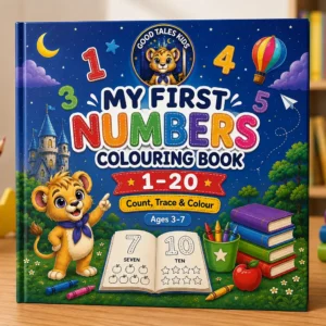 My First Numbers Colouring Book 1–20 front cover