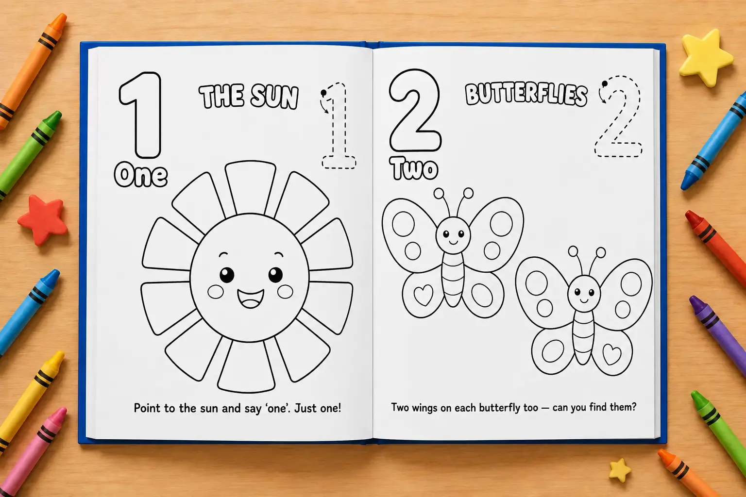 My First Numbers Colouring Book 1–20 - Image 2
